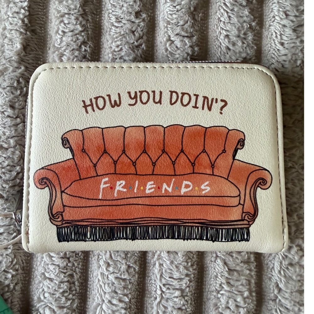 Loungefly Friends Central Perk Couch‎ Mini Backpack and Wallet Set NWT - Picture 6 of 13